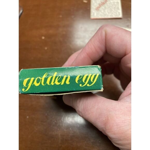 Vintage 1960's Golden Egg Card Game in box Made in Hong Kong - Picture 5 of 11